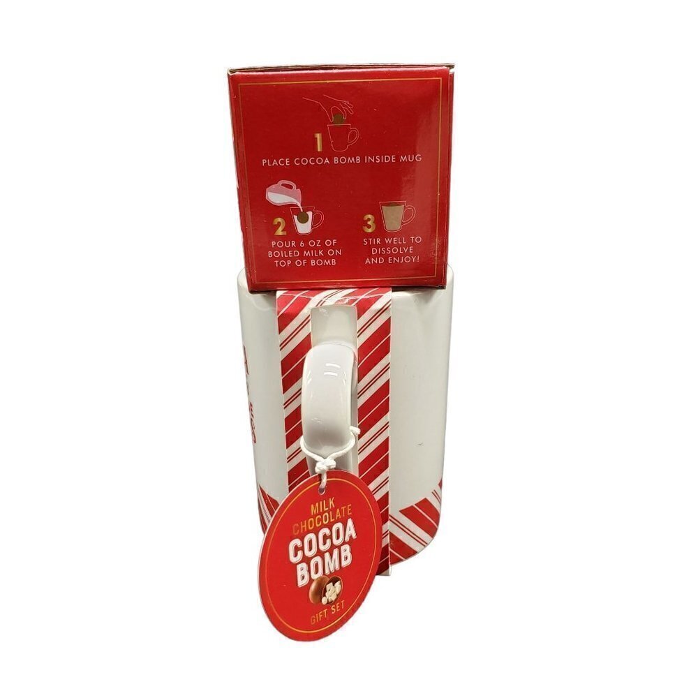 Cocoa Bomb Mug - Milk Chocolate - Marshmallows - Christmas - Secret Santa Gift - Picture 3 of 7